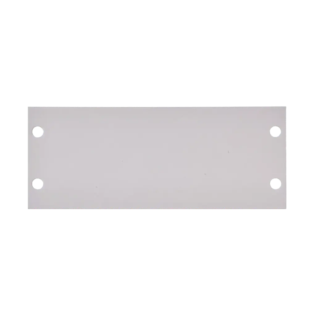 100 Blindplate RAL 7035